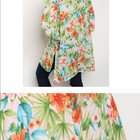 Hibiscus kimono - Picture 3 of 3